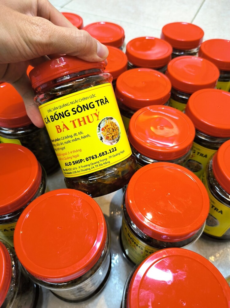 Cá bống sông Trà bà Thủy